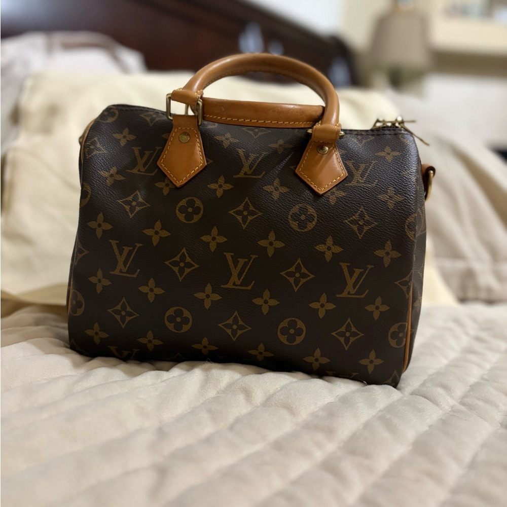 Louis Vuitton Brown Monogram Satchel